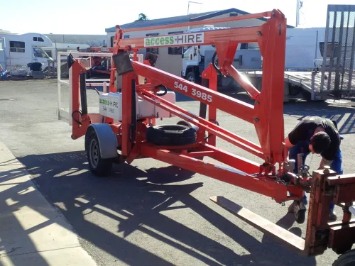 Access Hire - Elevated Work Platform Hire - 12m Cherry Picker For Hire - MHP12J